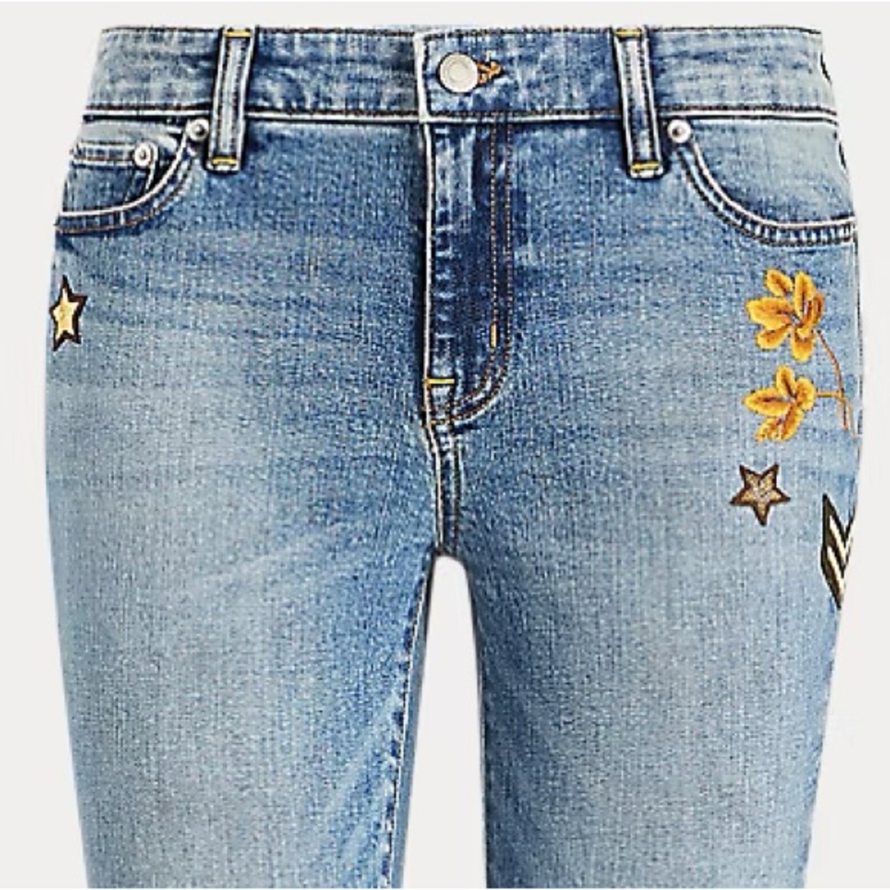 Lauren Ralph Lauren Estate Crop Jean - Picture 3 of 6